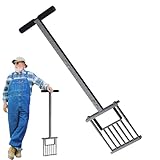 Rasenlüfter | Garten Belüfter - Manueller Aerator zur Bodenbelüftung für Rasen und Garten bei Gesundes Pflanzenwachstum