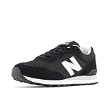 New Balance Herren 515 Sneaker, Schwarz/Weiß/Aluminiumgrau, 44 EU