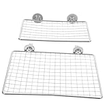 WOONEKY 2 Stück Papageien Ruhe und Sprungplattform Komfortable Sitzstangen für Wellensittiche Nymphensittiche und Mittelgroße Vögel Vielseitig für Zuhause und Zoohandel Geeignet