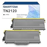 SMARTOMI TN2120 Kompatibel Toner als Ersatz für Brother TN-2120 für Brother DCP-7030 DCP-7040 DCP-7045N HL-2140 HL-2150N HL-2170 HL-2170W MFC-7320 MFC-7340 MFC-7440N MFC-7840W(2 Pack)