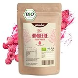Fruchtpulver Himbeere Bio 100g | naturreines, aromatisches Fruchtpulver | aus 100% Bio-Himbeeren | für Shakes, Smoothies, Müslis uvm. | vom Achterhof