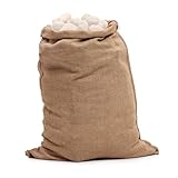 Qidures Große Jutesäcke, Jutesack Universals Jutebeutel Ökologische Kartoffelsäcke Strapazierfähig Sackhüpfen Für Kinder Und Familienaktivitäten