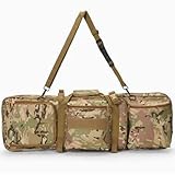 Futteral Langwaffen, Waffenkoffer, für 85CM Langwaffen, mit Justierbarem Schultergurt, für Langwaffen Luftgewehr Gewehr Jagd, Wasserdicht und Sturzsicher, Leicht zu Tragen(CP)