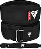 RDX 6.5” Gewichthebergürtel, Auto-Lock Trainingsgürtel, Krafttraining Powerlifting Fitness Bodybuilding Gürtel, Gewichtheben Gepolstert Gym Weight Lifting Belt, Männer Damen Kreuzheben Workout