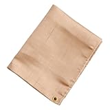 ibasenice Feuerfeste Brandschutzmatte Mittlere Hitzebeständige Wasser Ölresistente Outdoor Isomatte für Grillen Camping Notfall löschdecke aus Robustem Glasfasergewebe