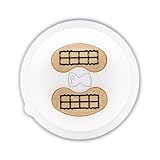 Pastidea - Matrize aus Bronze und POM Griglia Ziegel kompatibel mit Philips Pasta Maker Avance und Serie 7000