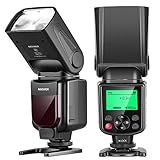 Neewer NW-670 TTL Flash Blitz Blitzgerät mit LCD-Anzeige für Canon 7D Marke II,5D Marke II III,IV,1300D,1200D,1100D,750D,700D,650D,600D,550D,500D,100D,80D,70D,60D und alle anderen Canon DSLR-Kameras