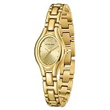 GOLDEN HOUR Armbanduhr Damen Kleine Ovale Klassische Analoges Quarzwerk Uhr Gold Damen Vintage Wasserdicht Modisch Lässig Damenuhr mit Edelstahlarmband für Frauen Mädchen