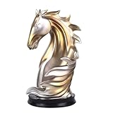 MYBAQ, Weinregal, Weinflaschenhalter, Weinregale, Arbeitsplatte, Pferdestatue, Tisch-Weinregal, Pferdestatuen, Heimdekoration, Tischdekoration, Weinregal, einzigartige Weingeschenke und Zubehör für