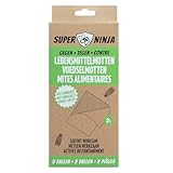 Super Ninja Mottenfalle Lebensmittelmotten – 2er Pack – Sofortige Wirkung, Eco-Friendly, Einfach Anzuwenden für bis zu 20m³ – Pheromonfalle Lebensmittel Motten