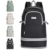 G4Free 35L Sportrucksack & Großer Reiserucksack mit Schuhfach und Nasstasche für Damen Herren Laptop-Rucksack für Fitness Pendeln und Reisen