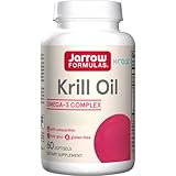 Jarrow Formulas, Krill Oil, 600mg, mit Omega-3 und Astaxanthin, 60 Weichkapseln, Laborgeprüft, Glutenfrei, Sojafrei, Ohne Gentechnik