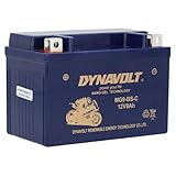 DYNAVOLT - NANO-GEL MG9-BS-C Motorradbatterie 12V 9Ah 260A. Ersetzt YTX9-BS. Maße: 150x86x105mm. Wartungsfreie Motorradbatterien mit Nano-Gel-Technologie. Ideal für Rennmotorräder