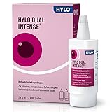 HYLO DUAL INTENSE Augentropfen bei trockenen Augen, intensiv, mit Hyaluronsäure und Ectoin, Doppelpackung 2x10ml