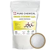 PURE CHEMICAL Zitronensäure Pulver 1kg - 100% Reines – vielseitiger Entkalker & Haushaltsreiniger – ideal zum Putzen, Entkalken & Kochen