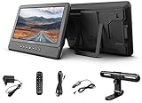 Reflexion DVD1052N Twin Monitor, tragbarer DVD Player für das Auto, 10.1 (25,6 cm) Zoll LCD-Bildschirm, Stereolautsprecher, Elektronisches Antischocksystem, Akku, USB, 12V Auto-Adapter, 230V Netzteil
