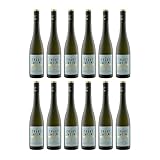 J. Trautwein Riesling & Gewürztraminer Floral Weisswein Weiss halbtrocken Deutschland inkl. FeinWert E-Book (12 x 0.75 l)
