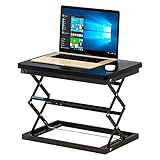 VIPAVA-Schreibtische Standing Computer Lifting Table Desktop Computer Table Foldable Laptop Desk Mobile Worktable