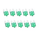 Sicherung 10 PCS 30A Kleine Sicherung Einsätze Auto Versicherung Tablets Kleine Sicherung mit Lampe Auto Einsätze Sicherung