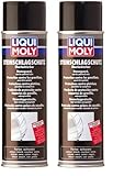 Liqui Moly Steinschlagschutz schwarz | 500 ml | Karosserieschutz | Unterbodenschutz | Steinschlagschutz | Art.-Nr.: 6109, farblos (Packung mit 2)