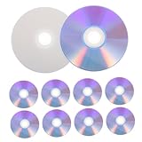 FRCOLOR 10 Stück Leere Scheibe Leere CD Musik-CD CD-R DVD-R Speicherplatten Aufzeichnbare DVD -Discs CD -Festplatte Plastik
