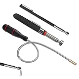 3 Stück Magnetstab Teleskop,Magnet Teleskopstab,Flexibler Magnetheber Magnetstabgreifer,Stabmagnet Extra Stark,Zum Aufnehmen Von Kleinen Teilen Autoteilen Metallgegenstände (1.5lb 3lb 5lb)