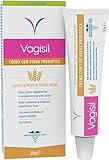 Vagisil Creme für Juckreiz, Intimhygiene für Damen, empfindliche Haut, mit präbiotischem Hafer, sanfte Formel, parfümfrei, für den täglichen Gebrauch, 30 g