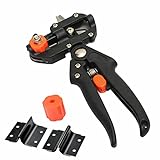 2 in 1 Grafting Pruning Tool Kit Gardening Pruner Tool for Fruit Tree Grafting Branch Trimming Cutting