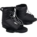 Mesle Wakeboard-Bindung Core, 32-47 EU, Open Toe Boots für Fortgeschrittene, für Boot und Seilbahn, schwarz