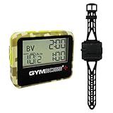Gymboss Plus Intervall Timer und Stoppuhr Uhrenarmband - Bundle (GRÜN Tarnfarben/GELB SOFTBESCHICHTUNG)