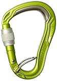 EDELRID Unisex – Erwachsene HMS Bulletproof Screw FG Carabiner, Oasis, one Size