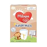 Milupa Milumil Kindermilch 1+ – Ab 1 Jahr – Für Kleinkinder in der Wachstumsphase - 5 x 550 g