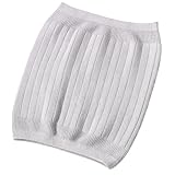 Xuancai Elastischer Taillenwärmer, Rücken für kaltes Wetter, bequemer Rückenwärmeschutz, Nierenwärmer für Damen und Herren, Unisex, Winter, hellgrau, L