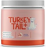 Putenschwanzpilze + Probiotika für Hunde – unterstützen Klumpen und Darm, Immungesundheit, Energie und Vitalität