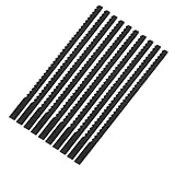 T-Schaft-Stichsägeblatt, 10 Stück Z060 Stichsägemaschinenblätter Zubehör Mini-Tischdekupiersägen zum schnellen Schneiden von Holz, PVC, Metall