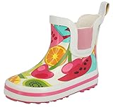Beck Mädchen Früchte Gummistiefel, Mehrfarbig, Gr. 21 EU