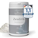 naturetrend Zeolith Pulver 700g - Naturrein mit 94% in Premium-Qualität - Extra fein gemahlen Reines & naturbelassenes Vulkangestein