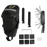 Fahrrad-Reifenreparatur-Set für Fahrräder, multifunktionales Pannenwerkzeug-Set, tragbare Schraubenschlüssel, Fahrradreparaturwerkzeug