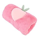 WESIEVYA Handwärmer handtuchklammern kunstpelz Dekoration Heat Pads weihnachstsgeschenk Körper Schals beheizbare Handschuhe fäustel Armwärmer Muff Winterwarmer Muff elastisches Vlies Rosa