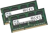 Samsung 16GB (2x8GB) DDR3 1600MHz SO-DIMM RAM | kompatibel mit Lenovo ThinkPad T400, T410, T420, T430, T440, T500, T510, T520, T530, T540 Notebook Speicher Upgrade