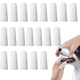 20 Stück Hundezahnbürste, Fingerzahnbürste Hund,Hundezahnbürste Fingerling Wiederverwendbar, Pet Finger Zahnbürste, Fingerlinge Hunde Zahnpflege,für Hunde Katzen Zahnpflege, Zahnreinigung