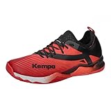 Kempa Unisex Wing Lite 2.0 Handballschuhe, Sportschuhe, Turnschuhe, rot/schwarz