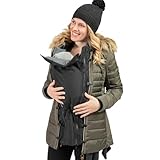 Jackenerweiterung für Schwangerschaft & Baby-Tragezeit | Mach Deine Jacke zur Umstandsjacke oder Tragejacke | Für Mama & Baby | Universal