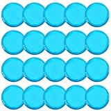 Wiederverwendbare Kühlakkus für Verletzungen, 20 Stück, runde Eisbeutel für Gesicht, Gel-Eispads, kleine heiße kalte Kompresse, Eisbeutel für Augen nach Operationen, Gesicht, Weisheitszähne