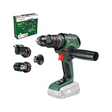 Bosch Akku-Schlagbohrschrauber AdvancedImpact 18V-80 QuickSnap (zum Bohren und Schrauben; 18V System; bürstenlos; 82 Nm; 13-mm-Bohrfutter; Zusatzhandgriff; ohne Akku)