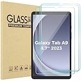 ProCase 3 Stück Schutzfolie für Galaxy Tab A9 8.7 Zoll 2023 (SM-X110/SM-X115), 9H Gehärtetes Glas Displayschutz Screen Protector für 8' Galaxy Tab A9, Folie Schutzglas –Klar