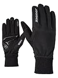 Ziener Erwachsene SMU 18-GWS 414 Bike Glove Handschuhe, Black, 9 (L)