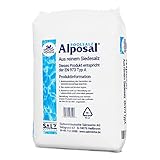 Alposal Poolsalz 25kg Poolsalz, Schwimmbadsalz, Chlorinator geeignet, Salzelektrolyse, Siedesalz