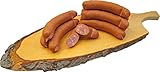 Käsekrainer | Käse Knacker | Käsewurst nach Debrecziner Art | Krainer | Snackwurst | Mettwurst geräuchert mit Emmentaler | 10 x 100g