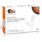 self-diagnostics Gluten Test Zöliakie Schnelltest für Zuhause - Darmgesundheit und Immunsystem